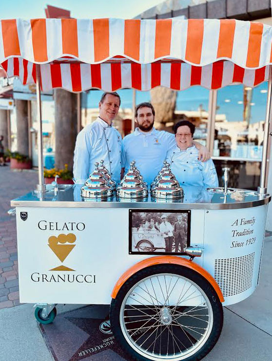 Custom Gelato Cart